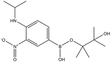 4-Isopropylamino-3-nitrophenylboronic acid pinacol ester 
