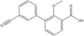 3-(3-Cyanophenyl)-2-methoxybenzoic acid 