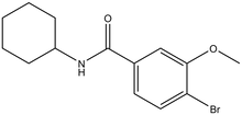 N-Cyclohexyl 4-bromo-3-methoxybenzamide 