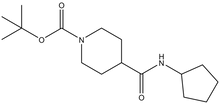 N-Cyclopentyl 1-BOC-piperidine-4-carboxamide 
