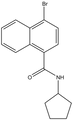 N-Cyclopentyl 4-bromonaphthamide 