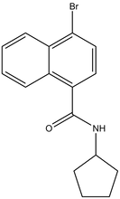 N-Cyclopentyl 4-bromonaphthamide 