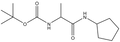 N-Cyclopentyl 2-(BOC-amino)propanamide 