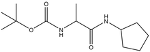 N-Cyclopentyl 2-(BOC-amino)propanamide 