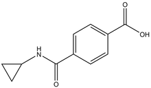 4-(Cyclopropylcarbamoyl)benzoic acid 