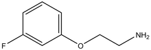 2-(3-Fluorophenoxy)ethylamine 