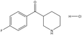 3-[(4-Fluorophenyl)carbonyl]piperidine hydrochloride 