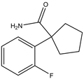 1-(2-Fluorophenyl)cyclopentane-1-carboxamide 