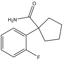 1-(2-Fluorophenyl)cyclopentane-1-carboxamide 