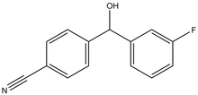 4-[(3-Fluorophenyl)(hydroxy)methyl]benzonitrile 