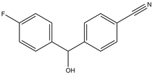 4-[(4-Fluorophenyl)(hydroxy)methyl]benzonitrile 