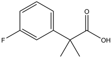 2-(3-Fluorophenyl)-2-methylpropanoic acid 