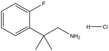 2-(2-Fluorophenyl)-2-methylpropylamine HCl 