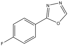 2-(4-Fluorophenyl)-1,3,4-oxadiazole 
