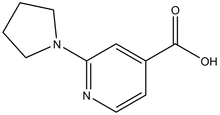 2-(Pyrrolidin-1-yl)pyridine-4-carboxylic acid