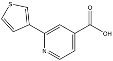 2-(thiophen-3-yl)isonicotinic acid 