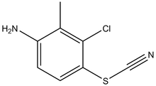 3-Chloro-2-methyl-4-thiocyanatoaniline 