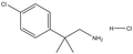 2-(4-Chlorophenyl)-2-methylpropylamine HCl 