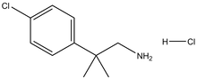 2-(4-Chlorophenyl)-2-methylpropylamine HCl 