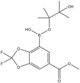 6-Methoxycarbonyl-2,2-difluorobenzo[d][1,3]dioxole-4-boronic acid pinacol ester 