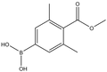 4-Methoxycarbonyl-3,5-dimethylphenylboronic acid 250 mg