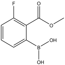 2-Methoxycarbonyl-3-fluorophenylboronic acid 