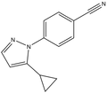 4-(5-Cyclopropylpyrazol-1-yl)benzonitrile 