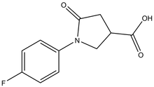 1-(4-Fluorophenyl)-5-oxopyrrolidine-3-carboxylic acid 