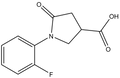 1-(2-Fluorophenyl)-5-oxopyrrolidine-3-carboxylic acid 
