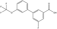 5-Fluoro-3-(3-trifluoromethoxyphenyl)benzoic acid 