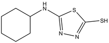 5-Cyclohexylamino-[1,3,4]thiadiazole-2-thiol 