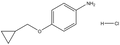 4-(Cyclopropylmethoxy)aniline HCl 