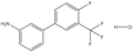 3-[4-Fluoro-3-(trifluoromethyl)phenyl]aniline HCl 