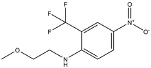 N-(2-Methoxyethyl)-4-nitro-2-(trifluoromethyl)aniline