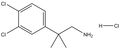 2-(3,4-Dichlorophenyl)-2-methylpropylamine HCl 