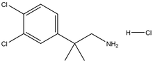2-(3,4-Dichlorophenyl)-2-methylpropylamine HCl 