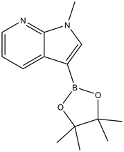 1-Methyl-3-(4,4,5,5-tetramethyl-1,3,2-dioxaborolan-2-yl)-1h-pyrrolo[2,3-b]pyridine 