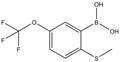 2-Methylthio-5-trifluoromethoxyphenylboronic acid 