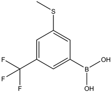 3-(Methylthio)-5-(trifluoromethyl)phenylboronic acid 