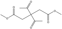 Dimethyl 3,3-diacetylpentanedioate 