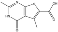 2,5-Dimethyl-4-oxo-3,4-dihydro-thieno[2,3-d]pyrimidine-6-carboxylic acid 