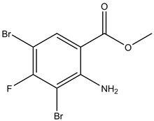 Methyl 2-amino-3,5-dibromo-4-fluorobenzoate 
