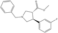 Methyl DL-(3R,4S)-1-benzyl-4-(3-fluorophenyl)pyrrolidine-3-carboxylate 