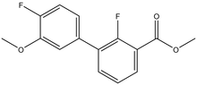 Methyl 2-fluoro-3-(4-fluoro-3-methoxyphenyl)benzoate 