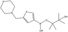 2-(Morpholinomethyl)thiophen-4-boronic acid pinacol ester 