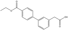 3-[4-(Ethoxycarbonyl)phenyl]phenylacetic acid 