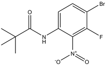 N-Pivaloyl 4-bromo-3-fluoro-2-nitroaniline 