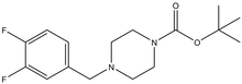 tert-Butyl 4-[(3,4-difluorophenyl)methyl]piperazine-1-carboxylate 