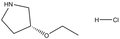(3R)-3-Ethoxypyrrolidine HCl 250 mg