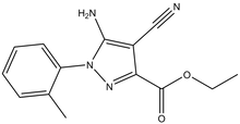 Ethyl 5-amino-4-cyano-1-o-tolylpyrazole-3-carboxylate 